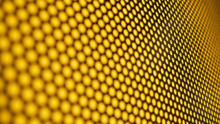 Yellow patterns closeup fence ferriswheel - anish kapoor free wallpaper