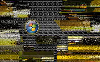 Metal background logo yellow diamond - a metal background free wallpaper