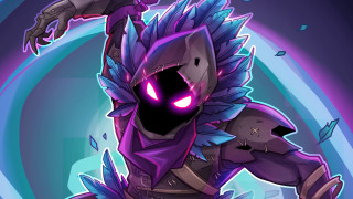 Demon purple eyes purple outfit - a purple tail free wallpaper for desktop