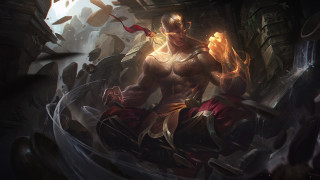 Cave man sword demon armor - a giant demon free wallpaper