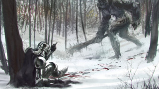 Armor giant forest knife monster - dark soul free wallpaper