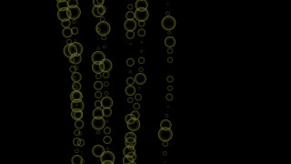 Black bubbles bruce munro generative - particle free wallpaper