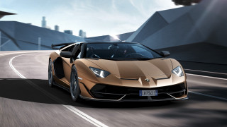 Gold sports car bridge clock - bernardo cavallino free wallpaper for desktop