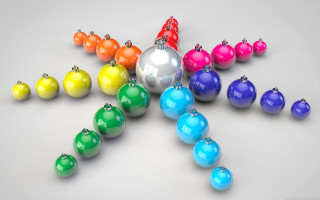 Colorful ornaments table gradient 3d - a red dot free wallpaper