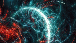 Spiral light colors blue red - image of a spiral free wallpaper