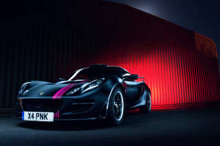 Black sports car red wall - a red wall free wallpaper