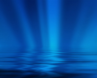 Blue background bright light reflection - a bright light free wallpaper for desktop