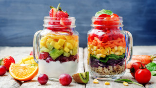 Food jars fruit vegetables dessert - other fruit free wallpaper
