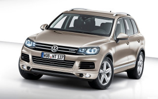 Beige volkswagen suv front lights - this picture free wallpaper for desktop