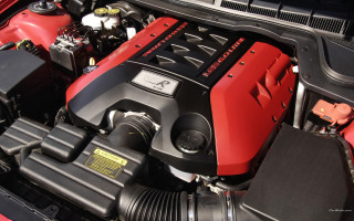 Red engine bay black hood - a red hood free wallpaper