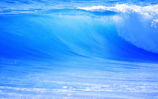 Ocean wave foamy sky beach - foamy free wallpaper