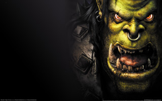Green monster big teeth grin - a green monster free wallpaper