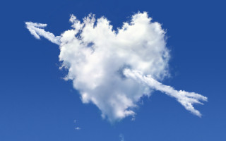 Heart cloud jet trail mandelbrot - a heart free wallpaper for desktop