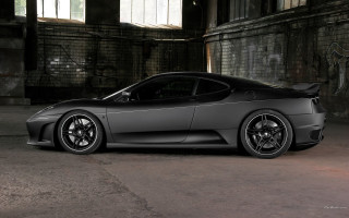 Black sports car dark room 6 - free cars wallpaper