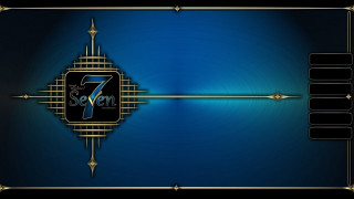 Blue gold anniversary artdeco digital - allaert van everdingen free wallpaper