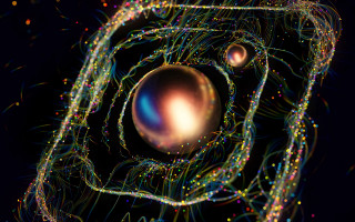 Camera lens blurry bubbles lines - cinema 4 d free wallpaper