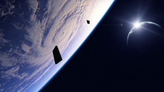 Satellite planet space sky moon - a distant object in the foreground free wallpaper