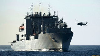 Helicopter ship ocean precisionism digital - free ship wallpaper