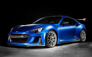 Blue sports car dark room 34 - a black background and a spotlight free wallpaper