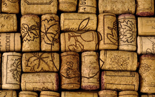Wine corks grapes mosaic vines - vine free wallpaper for desktop