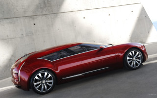 Red car driving next to - cgstudio free wallpaper for desktop