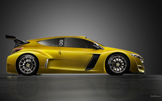 Yellow sports car numbered black - sharp free wallpaper