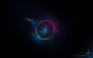 Globe stars green arrow holography - a green arrow free wallpaper for desktop