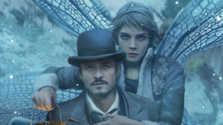 Costumed people snowy winter fantasy - bastien lecouffedeharme free wallpaper