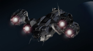 Space ship moon glow planet - a space ship free wallpaper