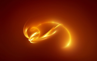 Bright orange swirl dark red - a white swirl free wallpaper