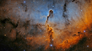 Large star cluster space telescope - a large star cluster in the sky free wallpaper