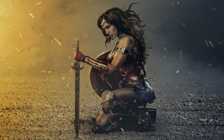 Heroic feminist sword woman confetti - confetti free wallpaper for desktop