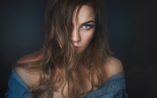 Anka zhuravleva blue eyes long - anka zhuravleva free wallpaper for desktop