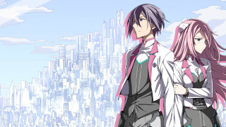 Anime characters city skyline skyscrapers - skyscraper free wallpaper