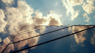 Tall building clouds sky reflections - david chipperfield free wallpaper