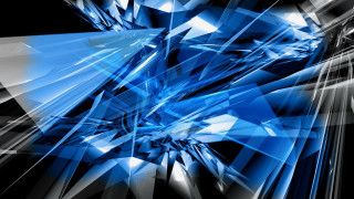 Blue abstract background black white 6 - angular free wallpaper