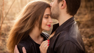 Romantic woods kissing blurry depth - the wood together free wallpaper