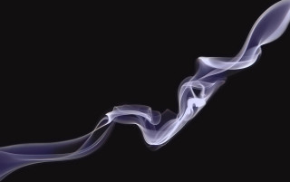 Smoke trail benoit mandelbrot generative - against a black background free wallpaper
