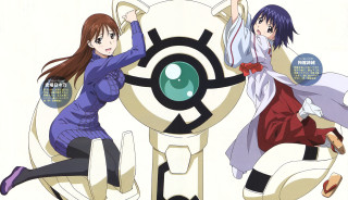 Anime characters pose clock purple - a purple dress free wallpaper