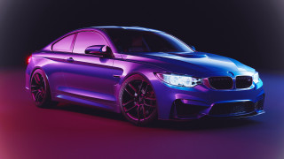 Purple blue car dark redlight - redshift free wallpaper for desktop