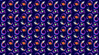 Blue cats hearts cat middle - 2 d sprite free wallpaper