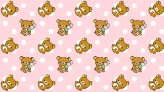 Teddy bears pink background polka - a teddy bear holding free wallpaper