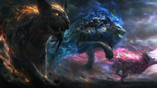 Fire ice night sky epic - the night sky free wallpaper