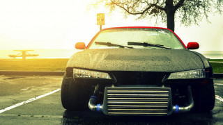 Car hood up lowbrow 3d - the hood free wallpaper
