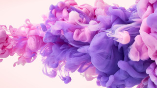 Purple pink ink water 3d 2 - ink free wallpaper