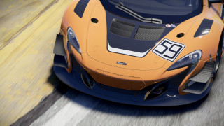 Sports car track front number - hyper detail free wallpaper