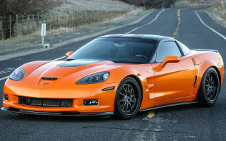 Bright orange sports car parking 10 - orange sports car free wallpaper