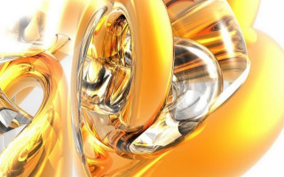 Yellow abstract background white circular - a circular design free wallpaper