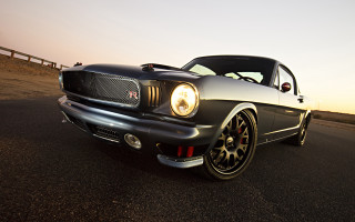 Mustang sunset cobra 3d render - its headlight free wallpaper