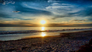 Sunset beach people bench australian - cindy wright free wallpaper for desktop